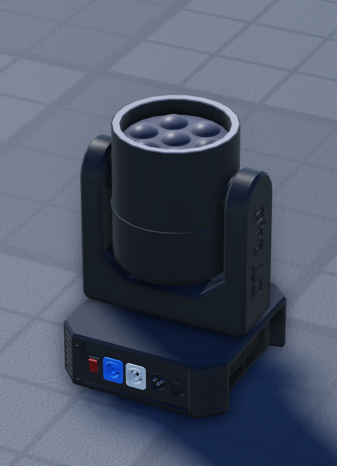 DT 240 Moving Head Beam - Back